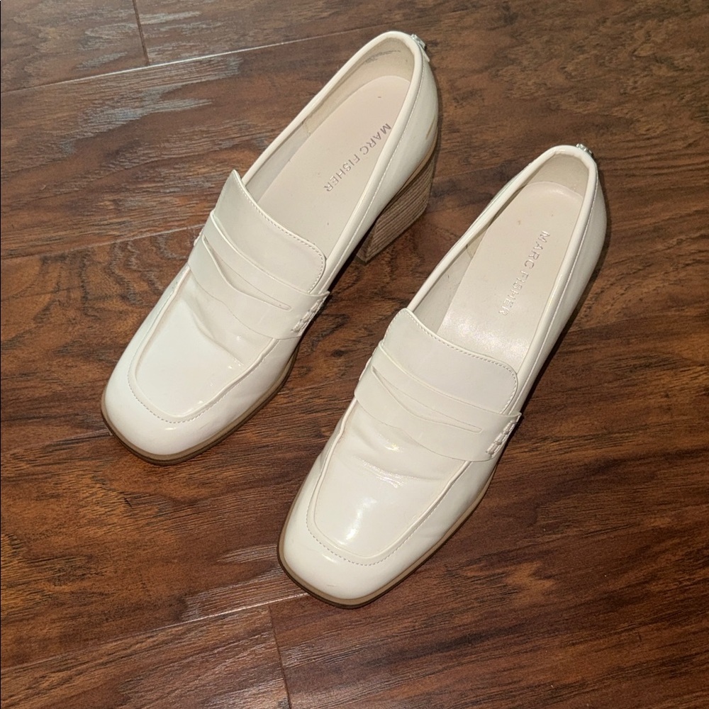 Marc Fisher Women's Ivory Loafers